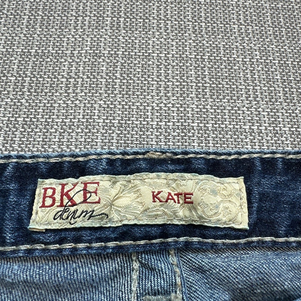 BKE Kate Bootcut Jeans Womens 27 x 31.5 Dark Wash Western Low Rise - Picture 2 of 12